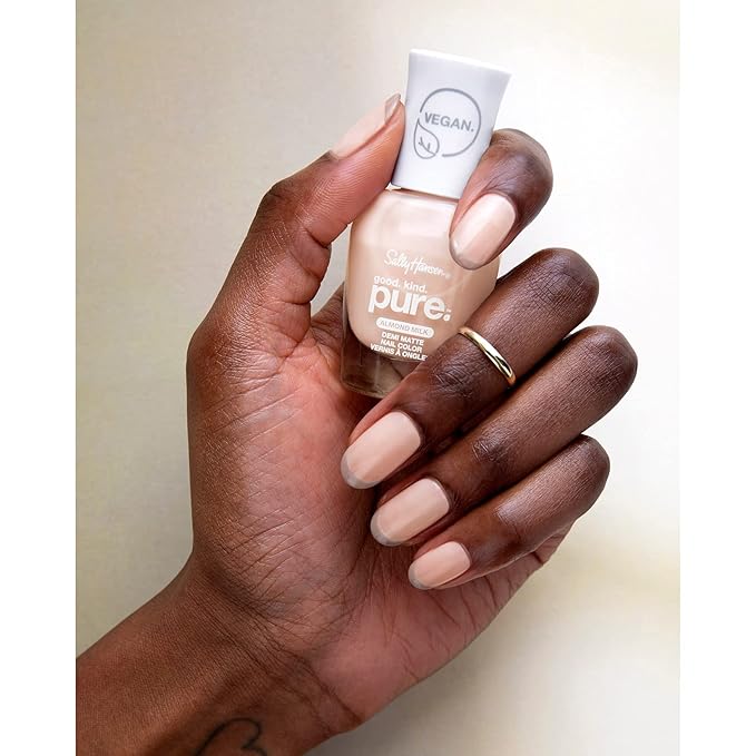Sally Hansen Good. Kind. Pure Vegan Nail Colour, Pinky Clay, 0.33 Fl Oz, Packaging May Vary (Pack of 2)