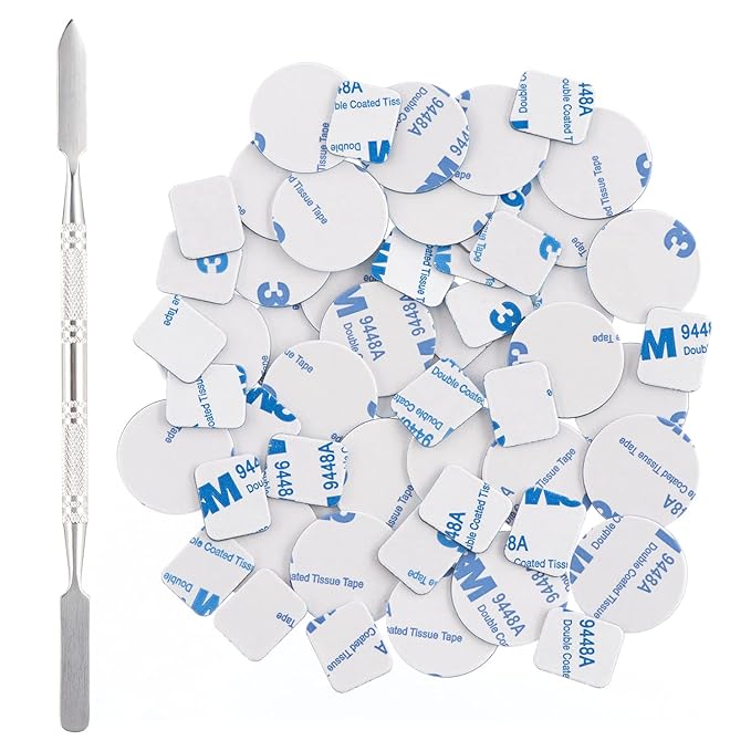 56Pcs Metal Stickers for Magnetic Palette Empty Eyeshadow