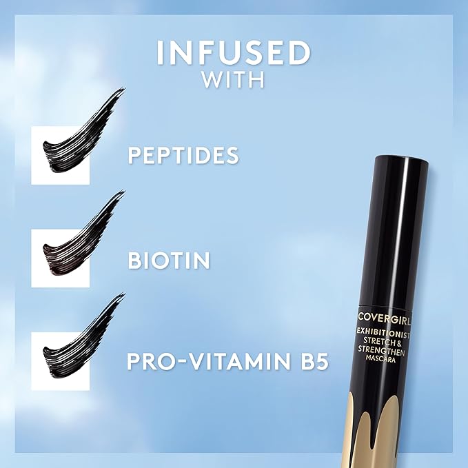 COVERGIRL Exhibitionist Stretch & Strengthen Mascara, Black