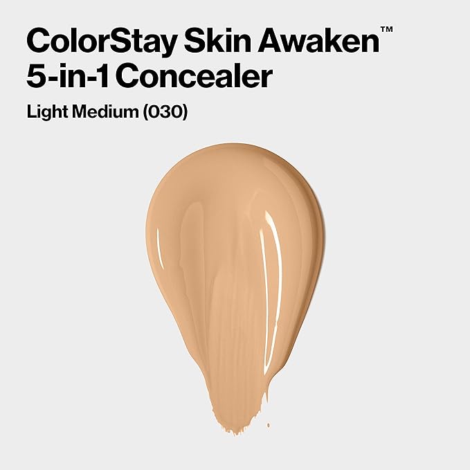 Revlon ColorStay Skin Awaken 5-in-1 Concealer, Lightweight, Creamy fl oz