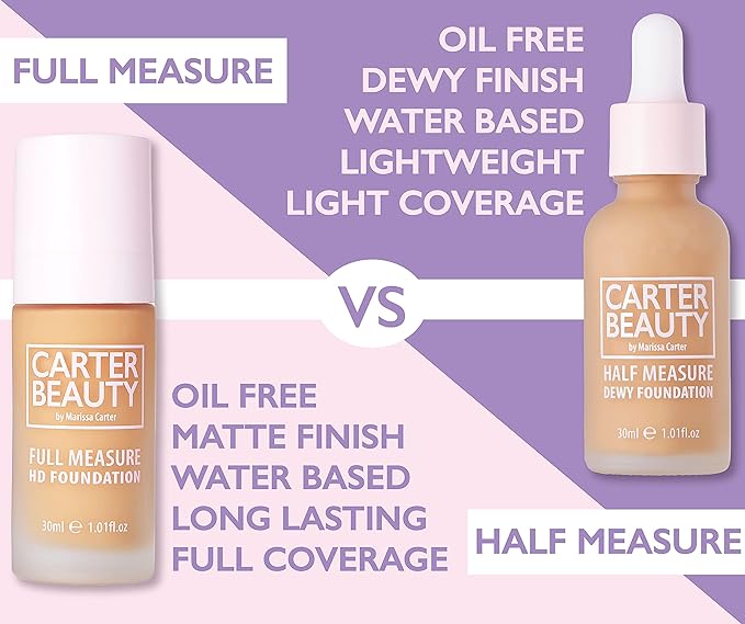 Carter Beauty Full Measure HD Foundation - Lightweight, 1.01 OZ