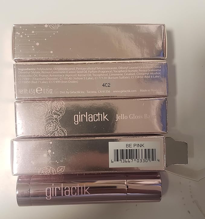 Girlactik Jello Gloss Lip Balm - oz