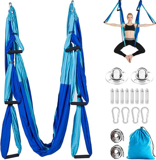 Aerial Yoga Swing Set Trapeze Yoga Hammock Kit