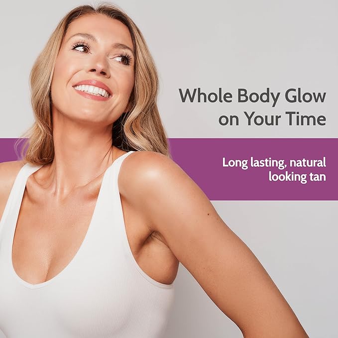 Fake Bake Flawless Coconut Sunless Tanning Serum with Hyaluronic Acid Lightweight Illuminating Face & Body Gradual Self Tanner - Hydrating & Rejuvenating Skin Care for Women & Men - 5 oz