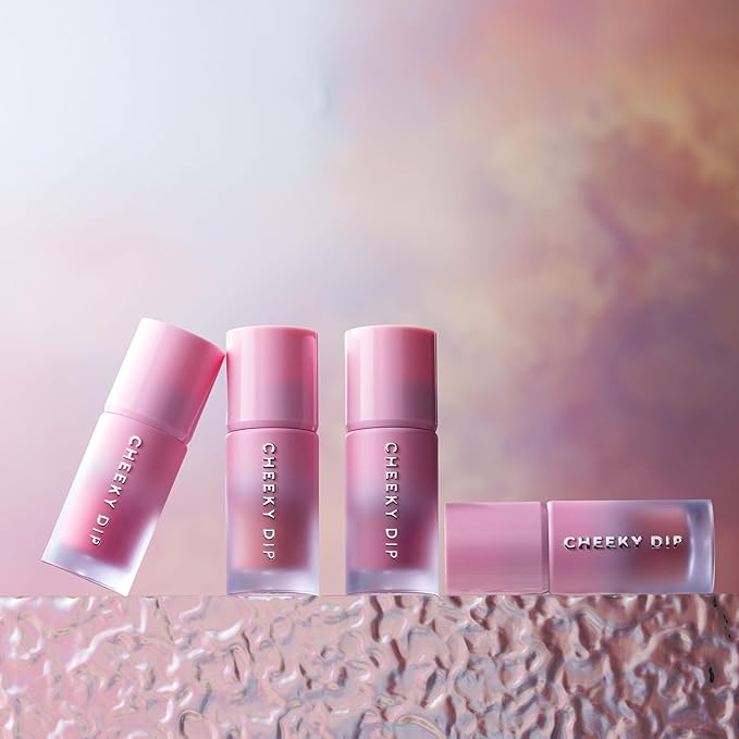 W7 Cheeky Dip Liquid Blusher - Pigmented Colour Twice (Pink)