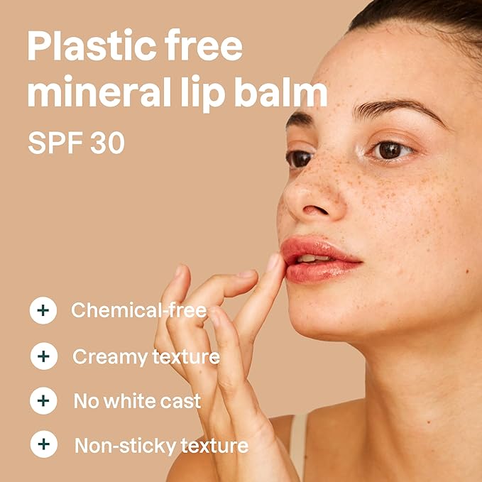 ATTITUDE Oceanly Tinted Lip Balm Vegan,