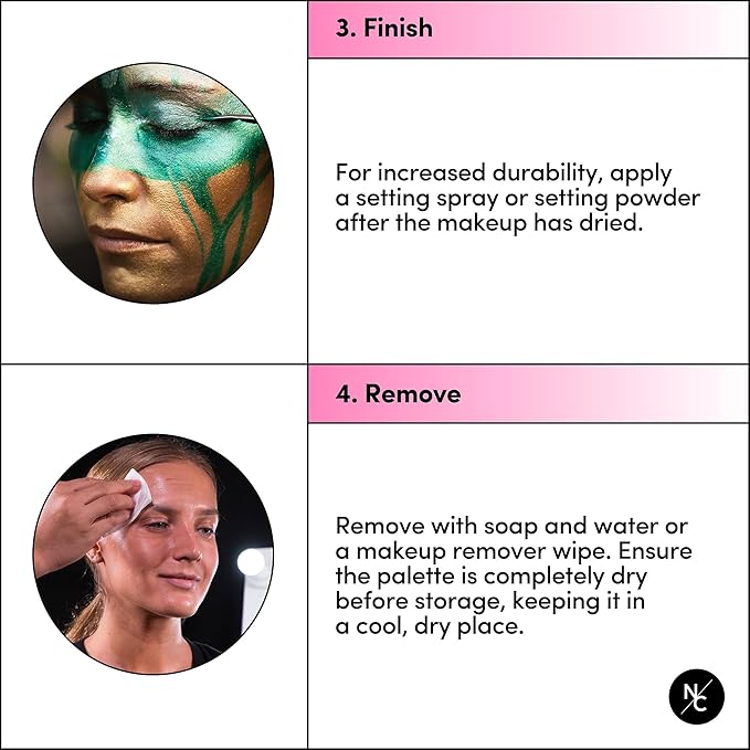 Metallic 12-Color Palette - Luxurious Water-Activated Makeup