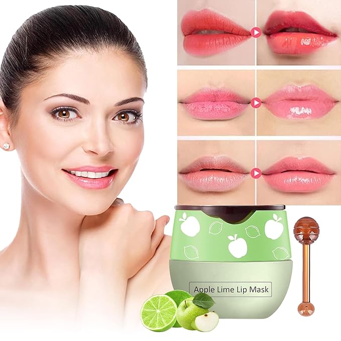 Bee Lip Balm Honey Pot, Strawberry