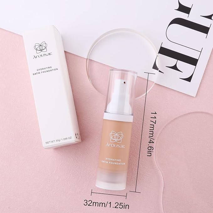 Liquid Foundation Makeup, Improves Uneven Skin Tone, Lightweight