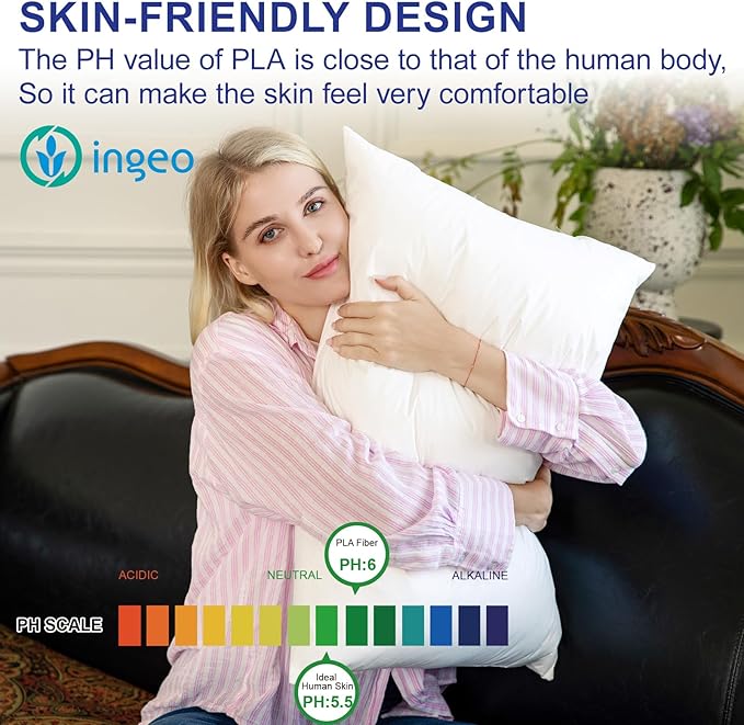 Bed Pillows for Sleeping,Queen Size,Pain Relief Pillow Sleeping,Queen