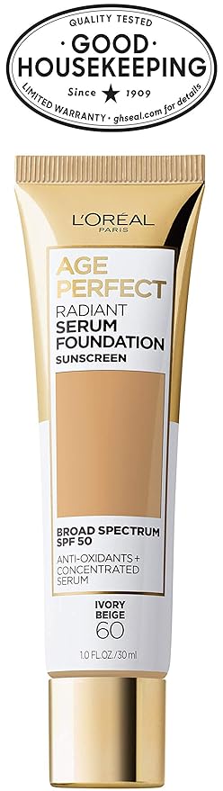 L'Oreal Paris Age Perfect Radiant Serum Foundation with 1 Ounce