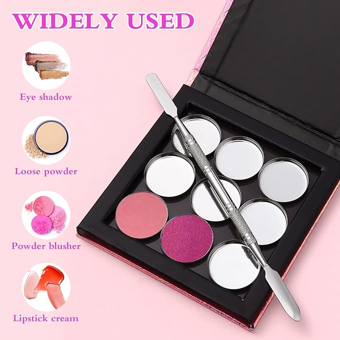 Beaupretty Empty Magnetic Palette Makeup Eyeshadow Palette