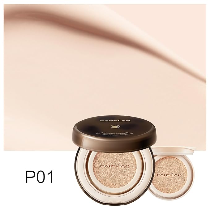 Lasting Air Cushion Cream Face Foundation Makeup, Lightweight,