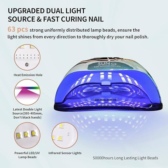 Uv light for nails 288w