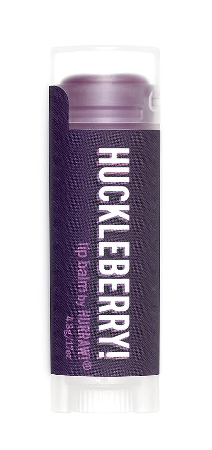 Hurraw! Huckleberry Lip Balm: Organic, Certified Palm
