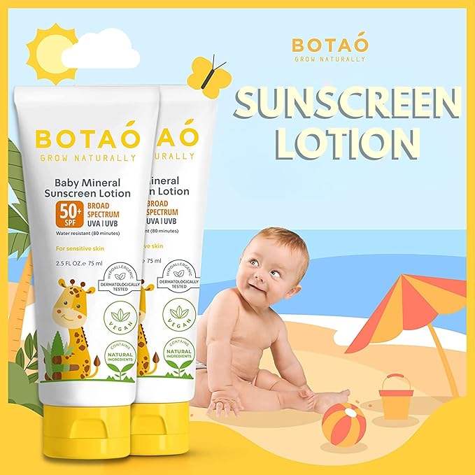 Baby Mineral Sunscreen Lotion for