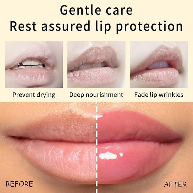 4 Colors Hydrating Jelly Lip Balm,Instantly