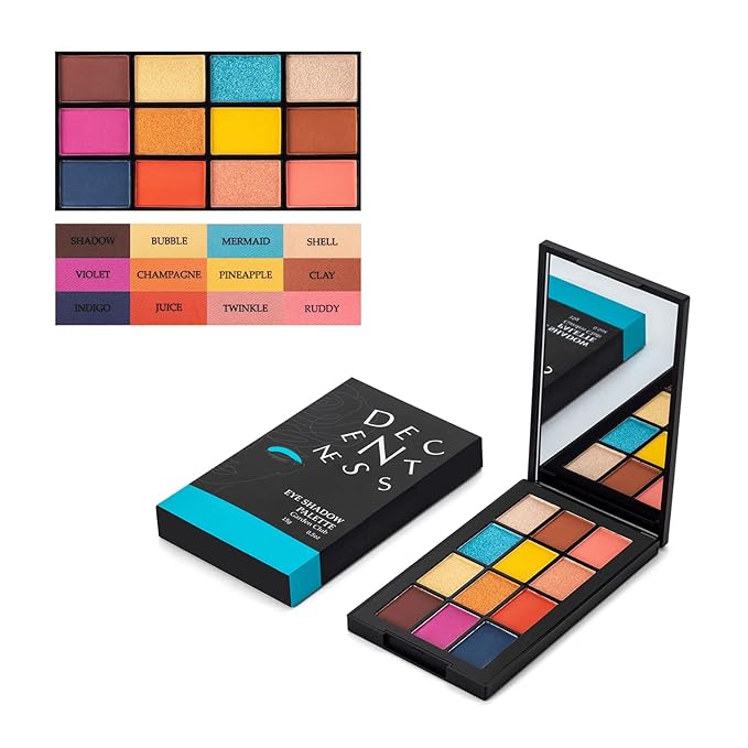 12 Colors Eyeshadow Palette Makeup Shades Nude Matte