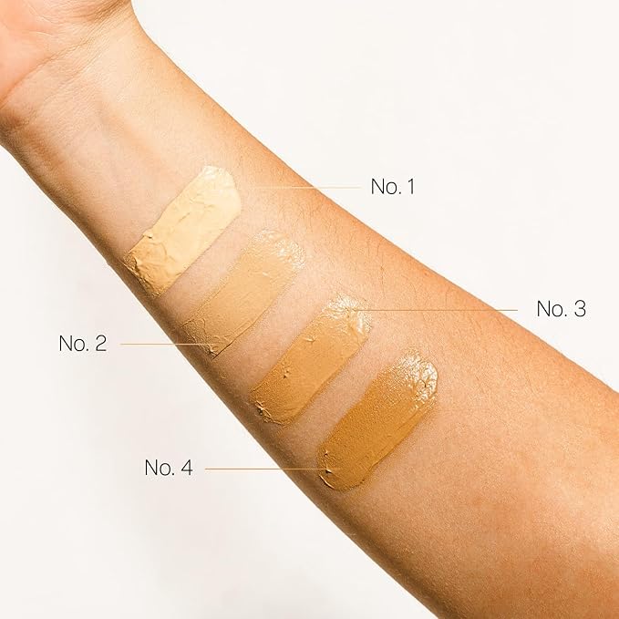 TEIA Cosmetics - Moisturizing Light Coverage Foundation, Natural cruelty-free. (GOLDEN)