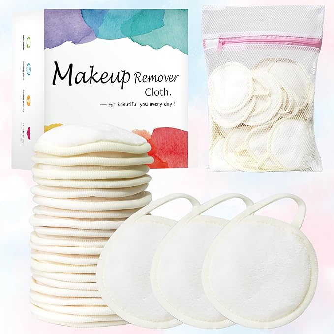 20 packs reusable makeup remover