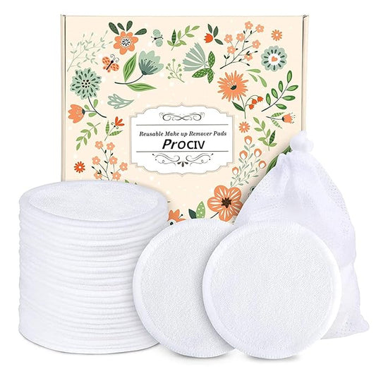 Prociv reusable makeup remover pads