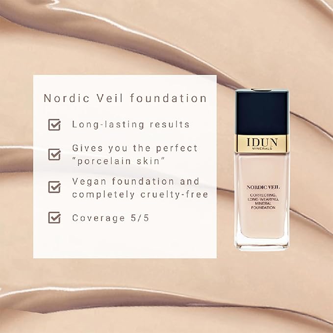 Liquid Nordic Veil Foundation - Full and Poreless - 0. 88 oz