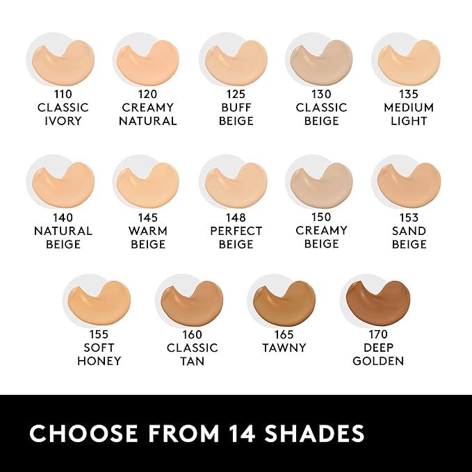 COVERGIRL Clean Liquid Foundation, Perfect Beige 148, Pack of 1