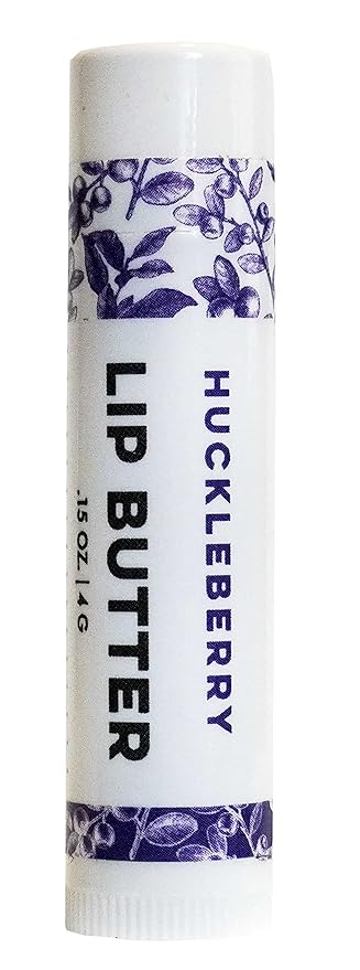 Huckleberry Lip Butter - Organic Cold-Pressed Balm