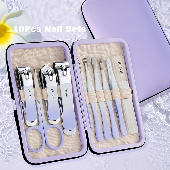 Manicure Set, 10 pcs High-Carbon
