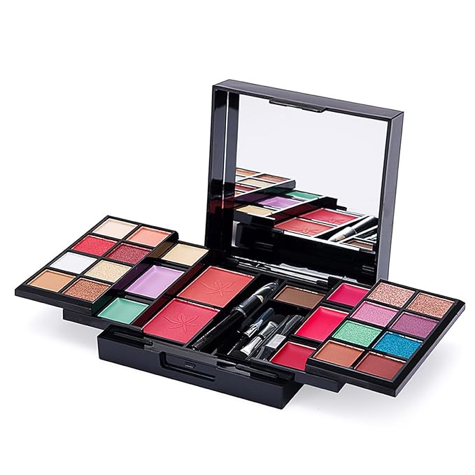 Makeup Eyeshadow Palettes, 25 Colors Protable Multifunction Blush