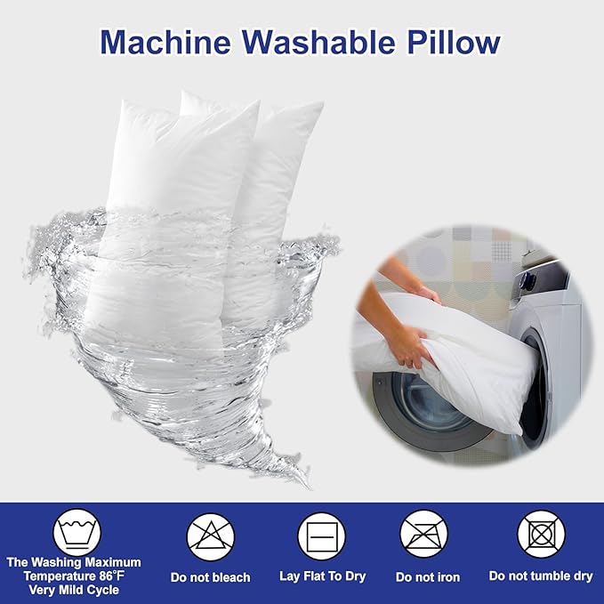 Bed Pillows for Sleeping,Queen Size,Pain Relief Pillow Sleeping,Queen