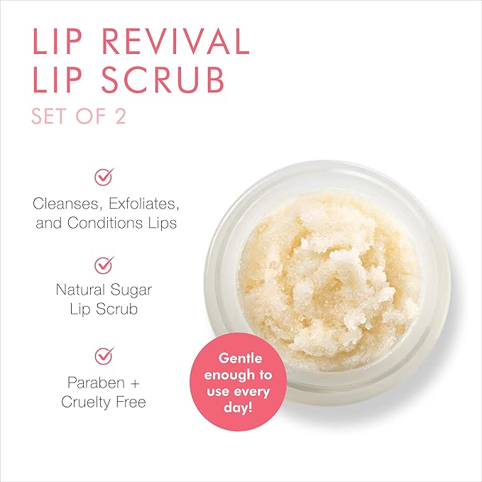 Beauty For Real Lip Revival, Set Exfoliating
