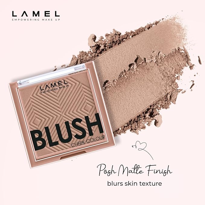 Blush Cheek Taupe Color Mini - Natural, Lightweight, Smooth, Blendable Powder - Shading & Contouring - 4 Universal Shades Powder Blush - Cruelty Free - № 404 (Taupe) - 3.8g / 0.13