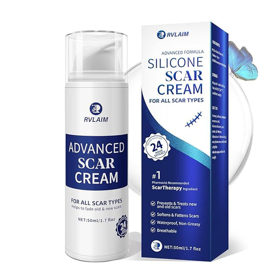 Scar Cream Gel, Advanced Silicone Scar