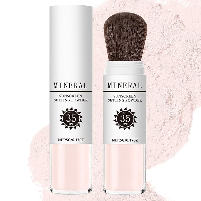 Mineral Sunscreen Setting Powder, SPF 35 Translucent Loose
