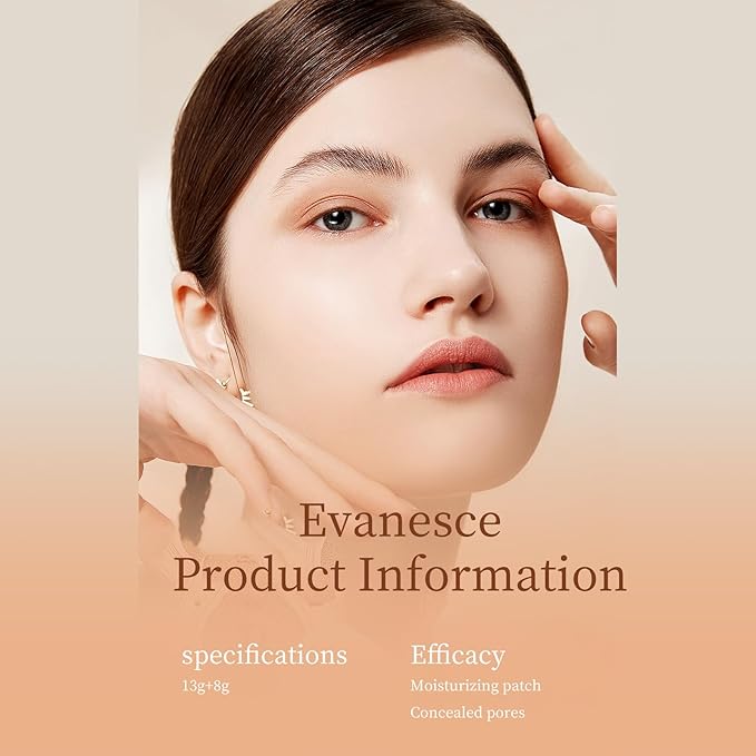 Evanesce™ Soft Matte Cream Concealer 2024 New, Waterproof Concealer, Ivory