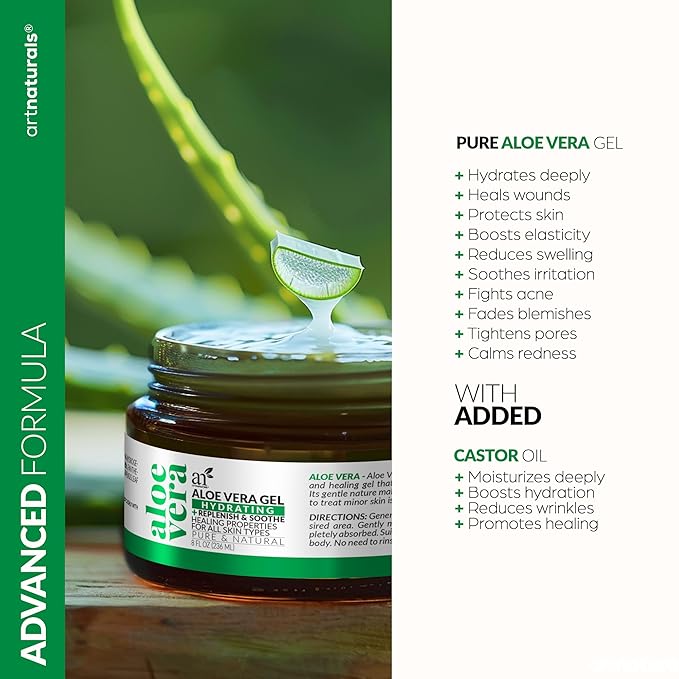 artnaturals Aloe Vera Gel Set - 20oz