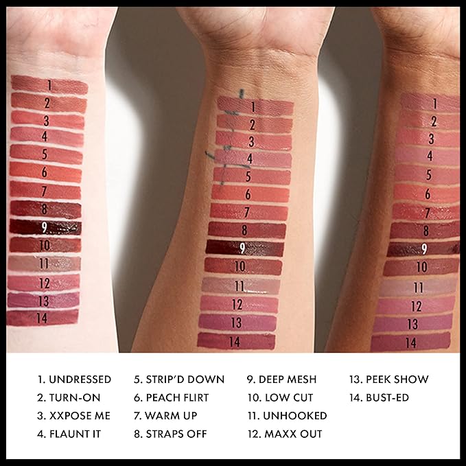 NYX PROFESSIONAL MAKEUP Lip Lingerie XXL Matte Liquid Lipstick - Turn-On (Peach Nude)