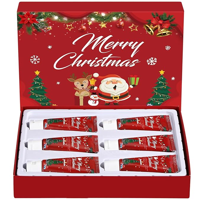 6 Pcs Halloween Gifts Travel Size Sunscreen Spf 30 Mini Sunscreen Lotion 1oz Travel Water Resistant Sunscreen Lotion for Halloween Party Favors(Merry Christmas)