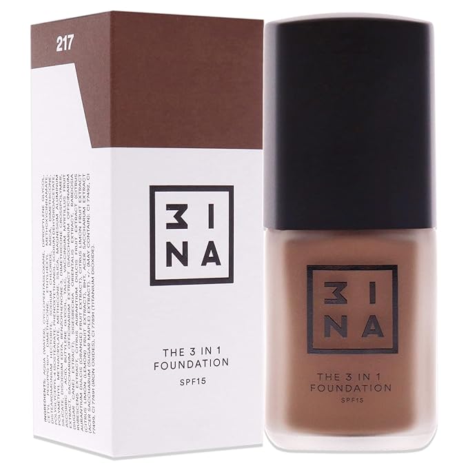 3INA The 3-In-1 Foundation 217 - Vegan Formul 01 Oz