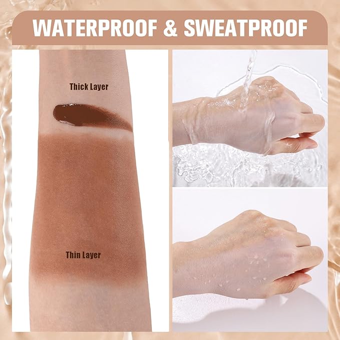 UCANBE Matte Liquid Foundation Makeup, Medium to Full fl. oz.