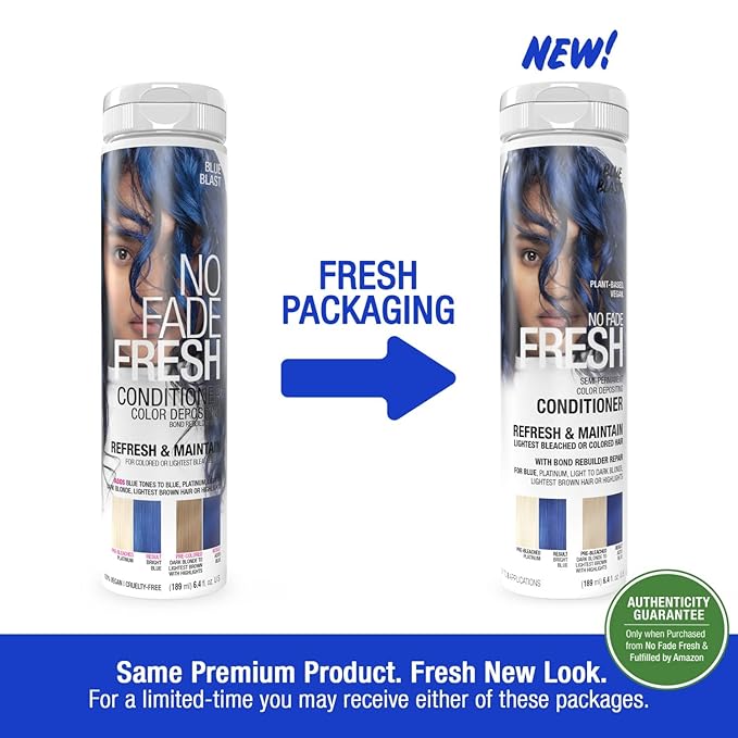 NO FADE FRESH Blue Color