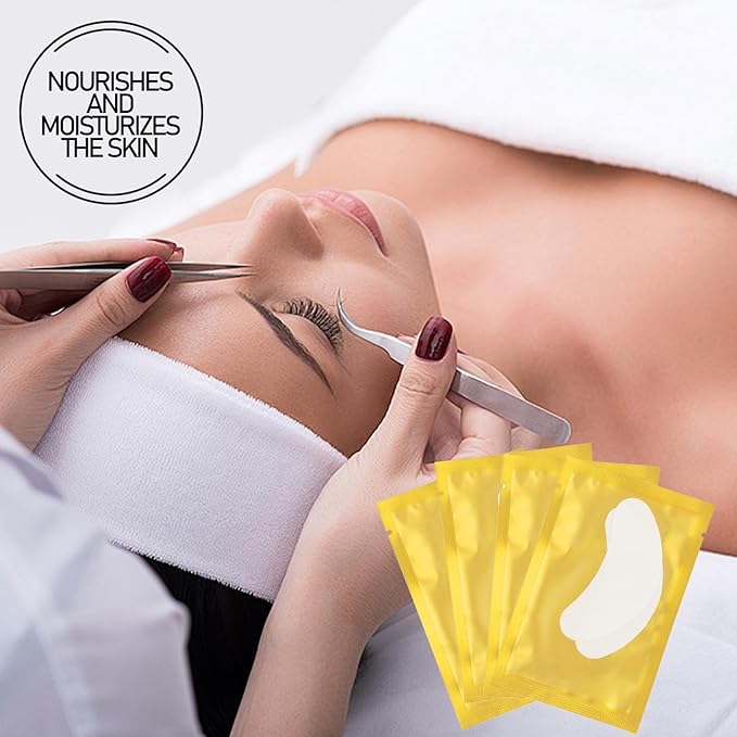 100pairs eyelash extension gel patches