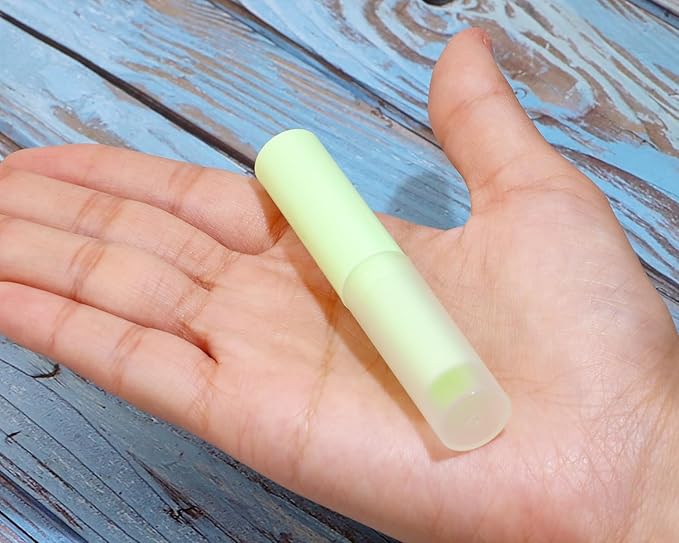 0.14oz Empty Flavored Lip Balm Container (Green)