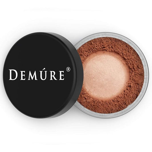 Demure Mineral Blush Makeup (Spiced Mocha), Loose Powder By Demure