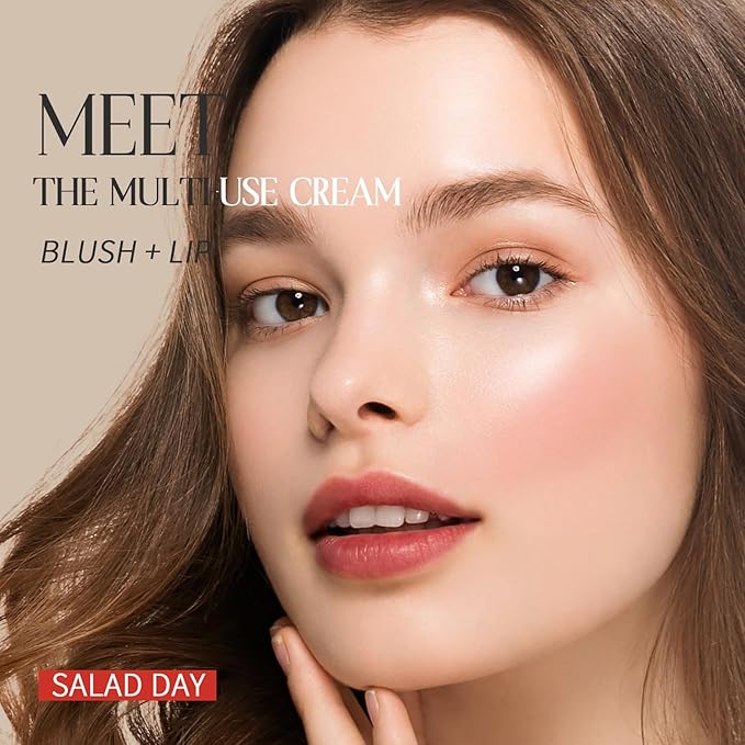 Blush Stick, Cream Blush for Cheeks and Lip