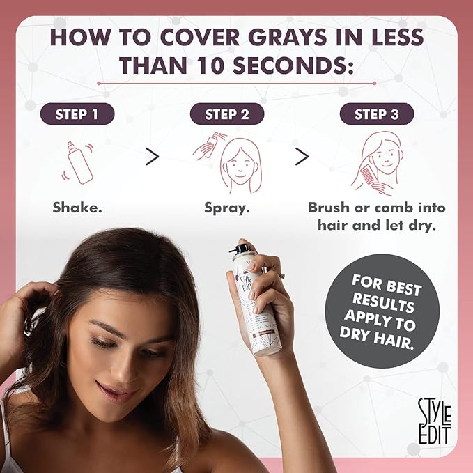 Root Touch Up Spray for