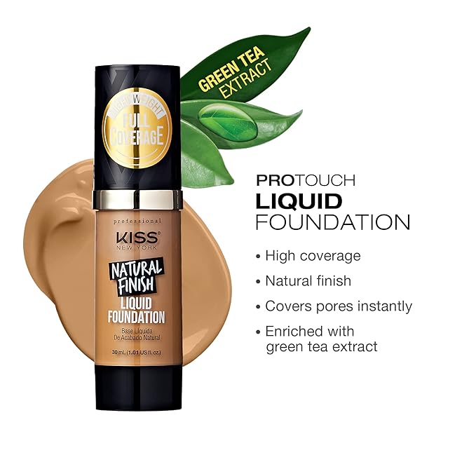 Kiss New York Professional Liquid Foundation - Lightweight