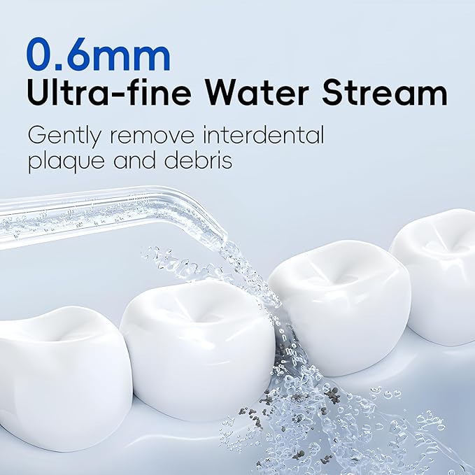 Water Flosser Cordless for Teeth - Dental Cleaning 10oz