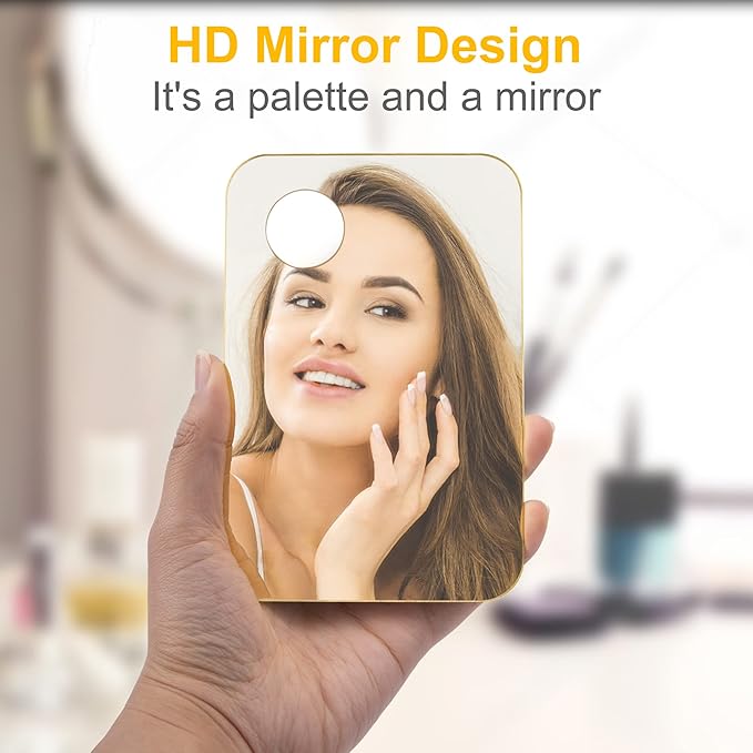 Acrylic Cosmetic Makeup Palette, Makeup Mixing Tray